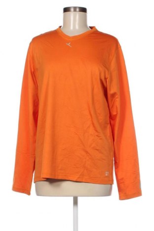 Γυναικεία αθλητική μπλούζα Domyos, Μέγεθος L, Χρώμα Πορτοκαλί, Τιμή 2,70 €