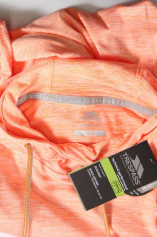 Γυναικεία αθλητική μπλούζα Trespass, Μέγεθος XXS, Χρώμα Πορτοκαλί, Τιμή 9,37 €