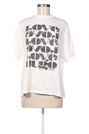 Γυναικείο t-shirt Hugo Boss, Μέγεθος M, Χρώμα Λευκό, Τιμή 56,86 €