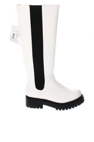 Γυναικείες μπότες Monki, Μέγεθος 37, Χρώμα Λευκό, Τιμή 17,16 €