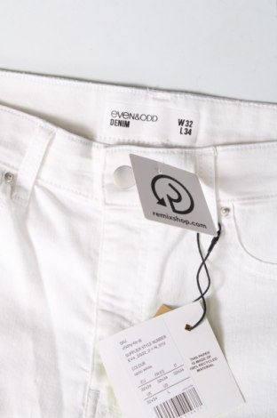 Damskie jeansy Even&Odd, Rozmiar L, Kolor Biały, Cena 122,61 zł