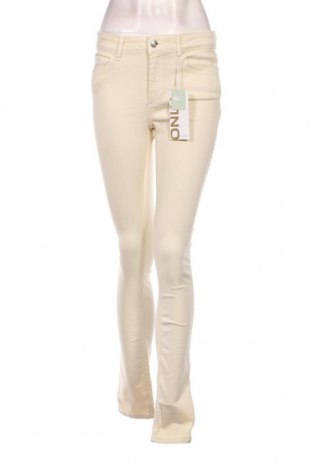 Damen Jeans ONLY, Größe M, Farbe Ecru, Preis 8,41 €