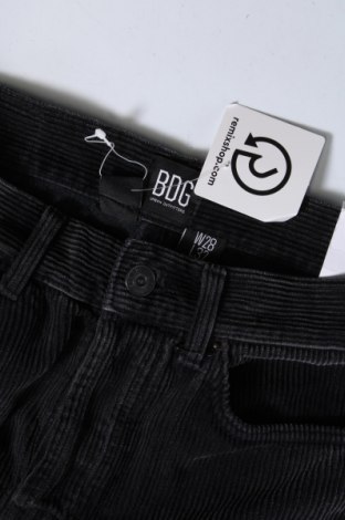 Pantaloni de velvet de femei BDG, Mărime M, Culoare Gri, Preț 37,20 Lei