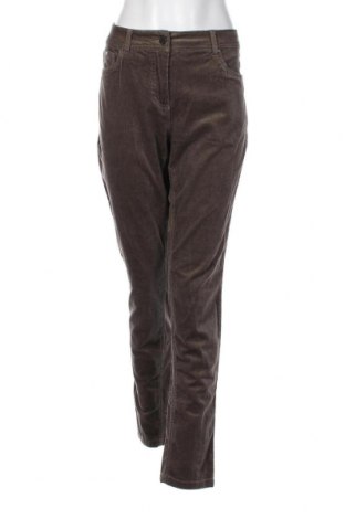 Pantaloni de velvet de femei Brandtex, Mărime M, Culoare Bej, Preț 8,88 Lei