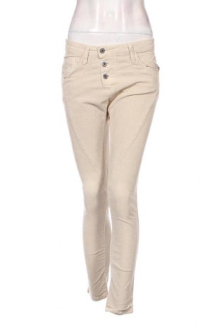 Pantaloni de velvet de femei Please, Mărime XXS, Culoare Ecru, Preț 19,34 Lei