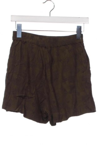 Дамски къс панталон H&M, Размер XS, Цвят Зелен, Цена 10,00 лв.