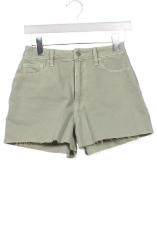 Дамски къс панталон Hollister, Размер XS, Цвят Зелен, Цена 24,00 лв.
