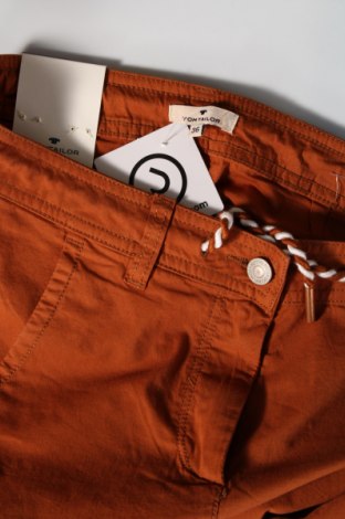 Γυναικείο κοντό παντελόνι Tom Tailor, Μέγεθος S, Χρώμα Καφέ, Τιμή 13,36 €