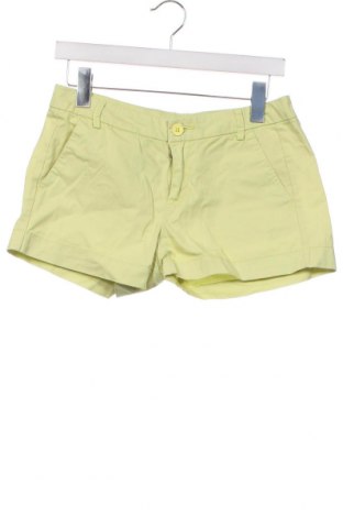 Дамски къс панталон United Colors Of Benetton, Размер XS, Цвят Зелен, Цена 7,20 лв.