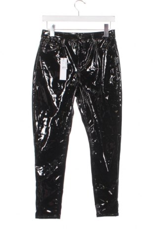 Pantaloni de piele pentru damă Topshop, Mărime M, Culoare Negru, Preț 34,34 Lei