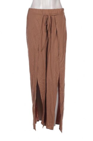 Pantaloni de femei Aiki Keylook, Mărime L, Culoare Maro, Preț 151,32 Lei