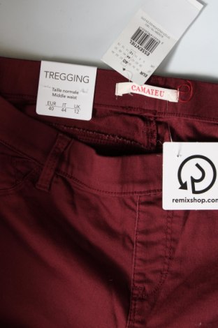 Dámské kalhoty  Camaieu, Velikost M, Barva Červená, Cena  153,00 Kč