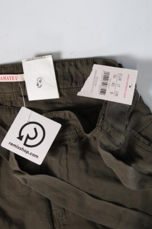 Дамски панталон Camaieu, Размер S, Цвят Зелен, Цена 14,26 лв.