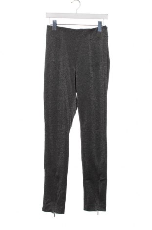 Дамски панталон H&M, Размер XS, Цвят Сребрист, Цена 4,35 лв.