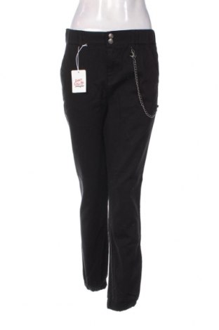 Pantaloni de femei Jennyfer, Mărime S, Culoare Negru, Preț 34,80 Lei