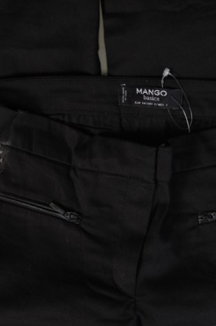 Дамски панталон Mango, Размер XS, Цвят Черен, Цена 23,12 лв.