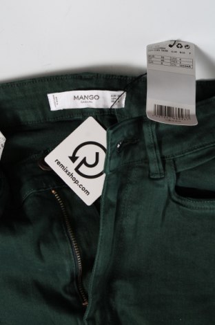 Pantaloni de femei Mango, Mărime S, Culoare Verde, Preț 44,74 Lei