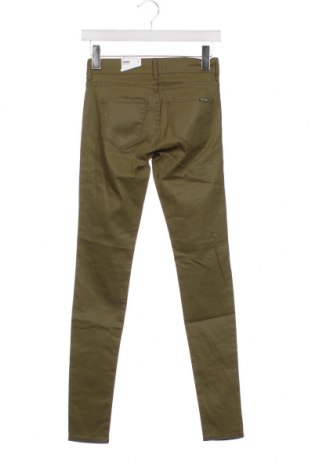 Дамски панталон Mango, Размер XXS, Цвят Зелен, Цена 24,48 лв.
