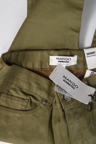 Pantaloni de femei Mango, Mărime XS, Culoare Verde, Preț 44,74 Lei