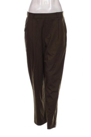 Pantaloni de femei Mango, Mărime L, Culoare Verde, Preț 223,68 Lei