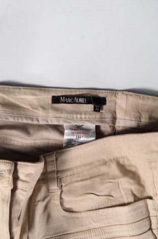Γυναικείο παντελόνι Marc Aurel, Μέγεθος L, Χρώμα  Μπέζ, Τιμή 6,31 €