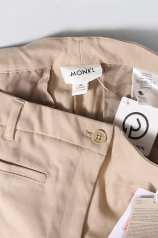 Дамски панталон Monki, Размер L, Цвят Бежов, Цена 49,00 лв.