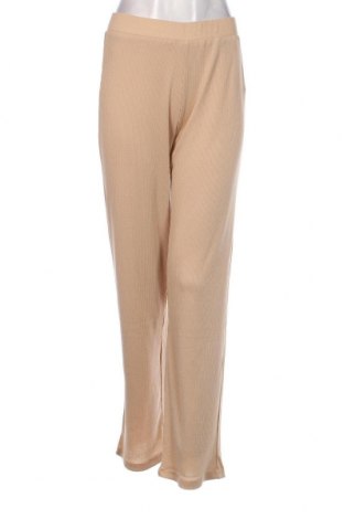 Γυναικείο παντελόνι NA-KD, Μέγεθος S, Χρώμα  Μπέζ, Τιμή 8,07 €