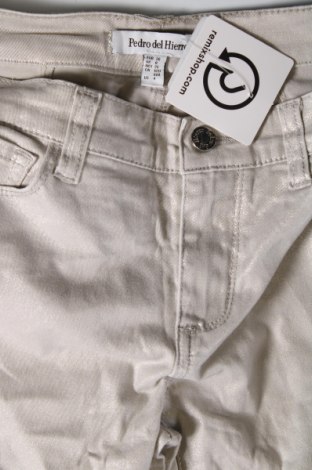 Дамски панталон Pedro Del Hierro, Размер S, Цвят Екрю, Цена 4,41 лв.
