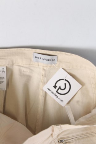 Γυναικείο παντελόνι Pier Angelini, Μέγεθος L, Χρώμα Εκρού, Τιμή 17,94 €