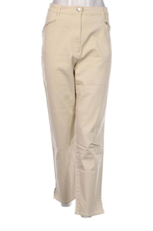 Γυναικείο παντελόνι Pier Angelini, Μέγεθος L, Χρώμα Εκρού, Τιμή 17,94 €