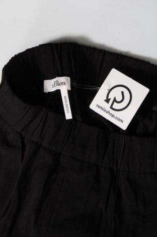 Dámské kalhoty  S.Oliver, Velikost S, Barva Černá, Cena  92,00 Kč
