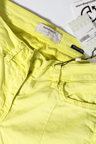 Dámské kalhoty  Sandwich_, Velikost XS, Barva Žlutá, Cena  190,00 Kč