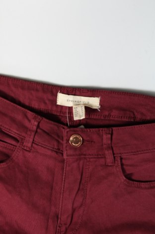 Dámske nohavice Springfield, Veľkosť S, Farba Červená, Cena  2,18 €
