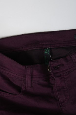 Дамски панталон United Colors Of Benetton, Размер S, Цвят Лилав, Цена 6,38 лв.