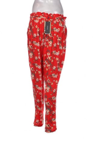 Γυναικείο παντελόνι Vero Moda, Μέγεθος L, Χρώμα Κόκκινο, Τιμή 12,25 €