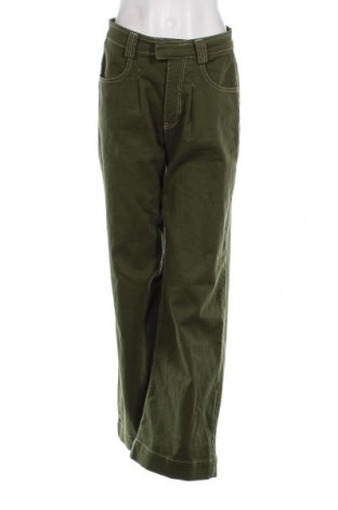 Дамски панталон Warehouse, Размер S, Цвят Зелен, Цена 20,01 лв.