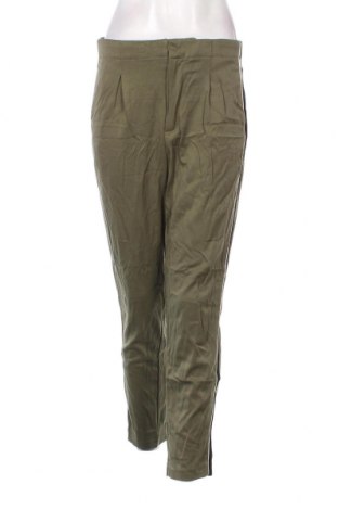 Дамски панталон Zara Trafaluc, Размер M, Цвят Зелен, Цена 5,80 лв.
