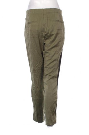 Pantaloni de femei Zara Trafaluc, Mărime M, Culoare Verde, Preț 65,79 Lei