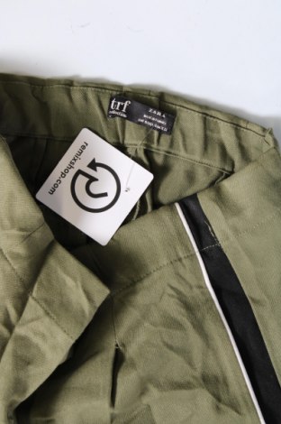 Dámské kalhoty  Zara Trafaluc, Velikost S, Barva Zelená, Cena  319,00 Kč