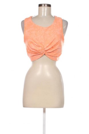 Γυναικείο αμάνικο μπλουζάκι BLFD, Μέγεθος L, Χρώμα Πορτοκαλί, Τιμή 1,96 €