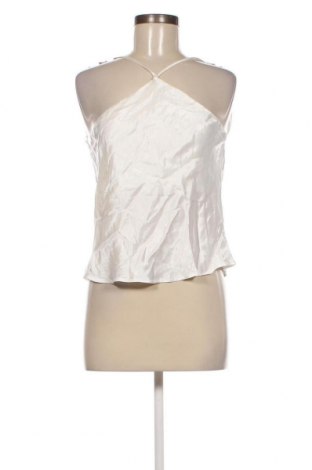 Γυναικείο αμάνικο μπλουζάκι Bershka, Μέγεθος M, Χρώμα Λευκό, Τιμή 5,84 €