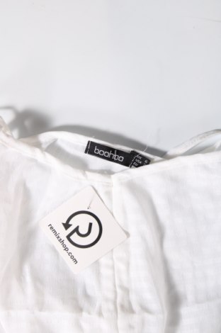 Γυναικείο αμάνικο μπλουζάκι Boohoo, Μέγεθος XS, Χρώμα Λευκό, Τιμή 3,25 €