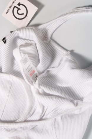 Γυναικείο αμάνικο μπλουζάκι Boohoo, Μέγεθος M, Χρώμα Λευκό, Τιμή 10,82 €