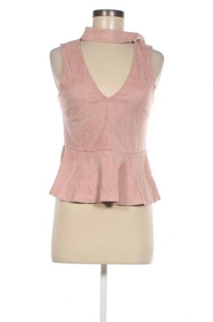 Γυναικείο αμάνικο μπλουζάκι Bubbleroom, Μέγεθος L, Χρώμα Ρόζ , Τιμή 5,73 €