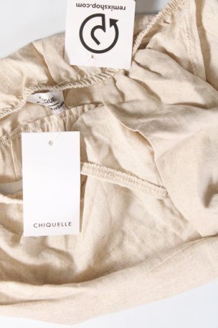 Γυναικείο αμάνικο μπλουζάκι Chiquelle, Μέγεθος L, Χρώμα  Μπέζ, Τιμή 14,95 €
