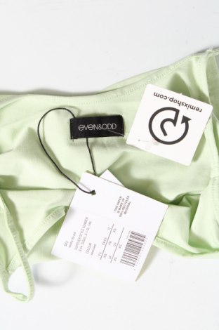 Γυναικείο αμάνικο μπλουζάκι Even&Odd, Μέγεθος XS, Χρώμα Πράσινο, Τιμή 3,68 €