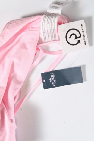 Γυναικείο αμάνικο μπλουζάκι Hollister, Μέγεθος L, Χρώμα Ρόζ , Τιμή 5,83 €