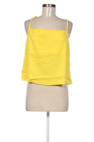 Γυναικείο αμάνικο μπλουζάκι Mango, Μέγεθος M, Χρώμα Κίτρινο, Τιμή 4,15 €