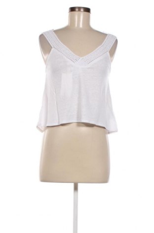 Γυναικείο αμάνικο μπλουζάκι Mango, Μέγεθος XS, Χρώμα Λευκό, Τιμή 4,00 €