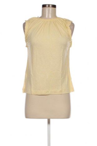 Γυναικείο αμάνικο μπλουζάκι Mango, Μέγεθος M, Χρώμα Κίτρινο, Τιμή 3,52 €